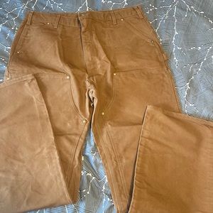 Carhartt Dungaree Fit Washed Duck Work Pants 40x36